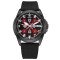 Awarder Embroidery Black-Red Black Automatic 10ATM