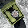 Патріотичний наручний годинник Awarder Embroidery Black-Red Black Automatic 10ATM фото 4