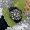 Патріотичний наручний годинник Awarder Embroidery Black-Red Black Automatic 10ATM фото 5