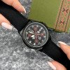 Патріотичний наручний годинник Awarder Embroidery Black-Red Black Automatic 10ATM фото 6
