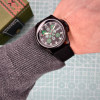 Патріотичний наручний годинник Awarder Embroidery Black-Green Black Automatic 10ATM фото 13