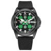 Патриотические наручные часы Awarder Embroidery Black-Green Black Automatic 10ATM фото 2