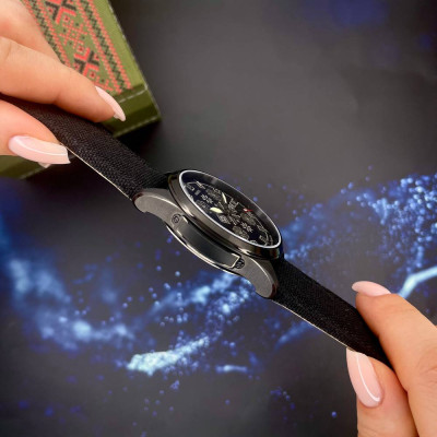 Awarder Embroidery Black-Army Green Black Automatic 10ATM