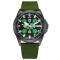 Awarder Embroidery Black-Green Green Automatic 10ATM