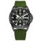 Awarder Embroidery Black-Army Green Green Automatic 10ATM