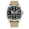 Awarder 040 Embroidery Silver-Army Green Khaki Automatic 10ATM