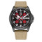 Awarder 040 Embroidery Black-Red Khaki Automatic 10ATM