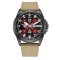 Awarder 040 Embroidery Black-Red Khaki Automatic 10ATM