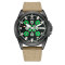Awarder 040 Embroidery Black-Green Khaki Automatic 10ATM