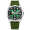 Awarder 040 Embroidery Silver-Green Green  Automatic 10ATM
