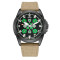 Awarder Embroidery Black-Green Khaki Battery 10ATM