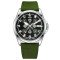 Awarder 040 Embroidery Silver-Army Green Green  Automatic 10ATM