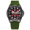 Awarder Embroidery Black-Red Green Automatic 10ATM
