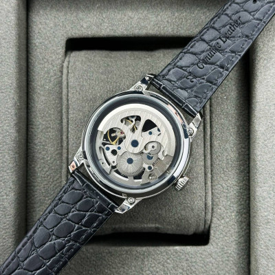 Патриотические наручные часы Awarder Несокрушимый Харьков Silver-Black Automatic