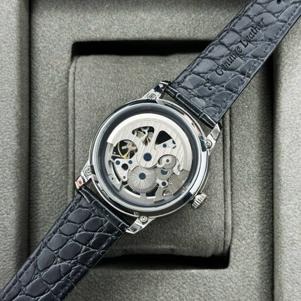 Патріотичний наручний годинник Awarder Незламний Харків Silver-Black Automatic фото 6