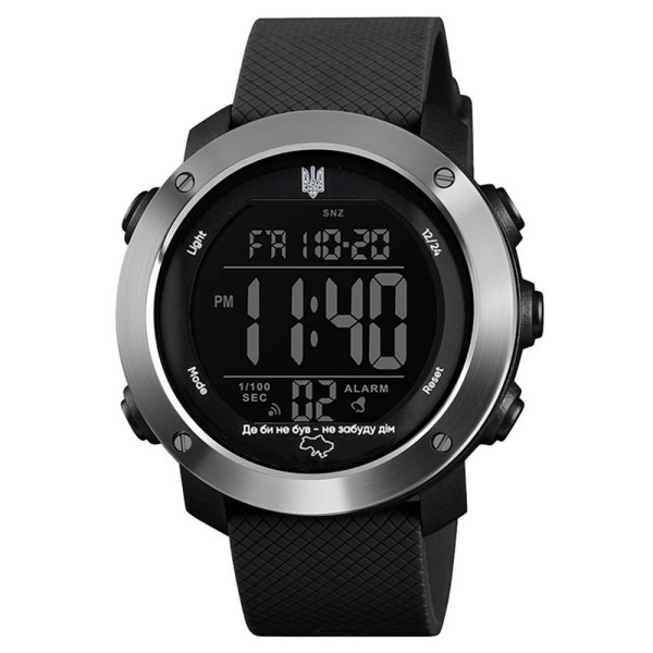 Годинник наручний Awarder 033 Де би не був Black-Silver-Black фото 1