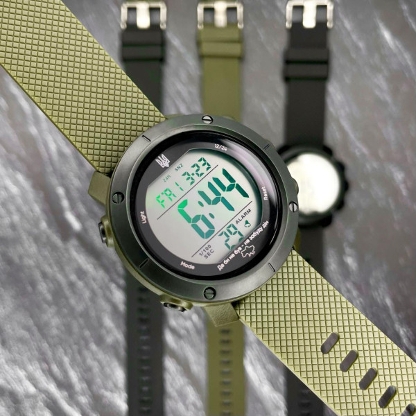 Часы наручные Awarder 032 Где бы ни был Army Green-Black-White фото 7