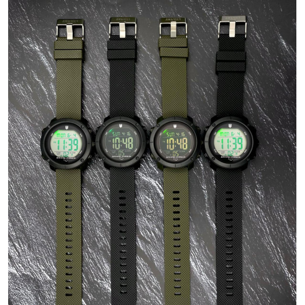 Годинник наручний Awarder 032 Де би не був Army Green-Black-White фото 3