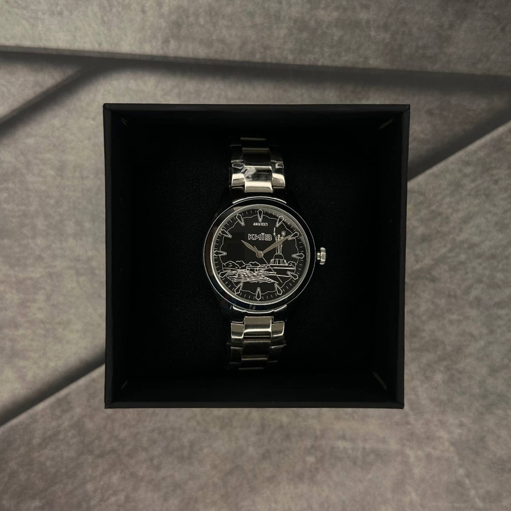 ポジャギNo.52 ⌚Купити Жіночий годинник Awarder 035 Київ I Silver-Black за 1 385