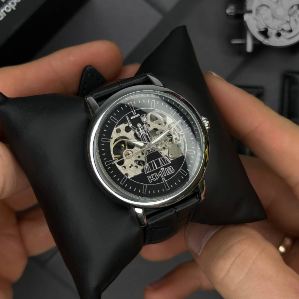 Чоловічий годинник Awarder 022 Київ II Silver-Black фото 4