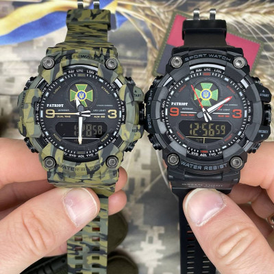 Patriot 001RDDPS ДПС Черные с красным + Коробка.