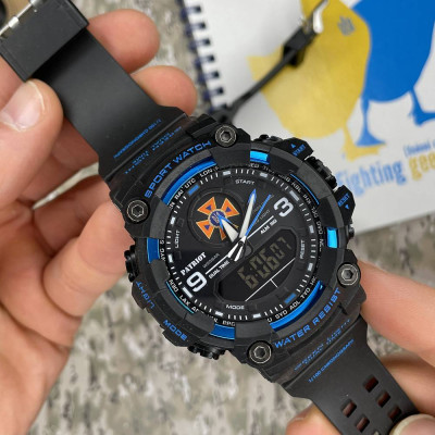 Patriot 001BUDSNS ДСНС Черные с синим + Коробка.