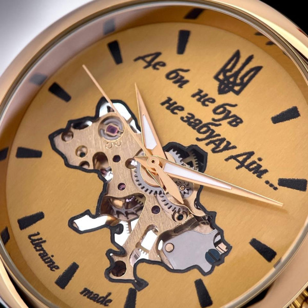Часы механические Patriot 022GDGD Скелетон Где бы ни был. фото 5