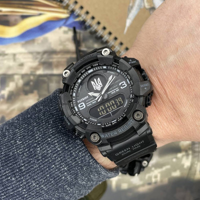 Patriot 001BKUASI Тризуб серебро Черные