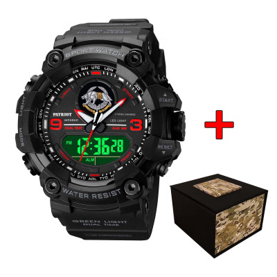 Patriot 001RDSSO ССО Черные с красным + Коробка