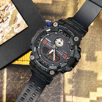 Patriot 001RDSSO ССО Черные с красным + Коробка