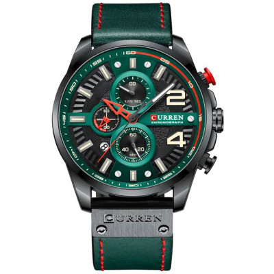 Мужские часы Curren 8393 Green