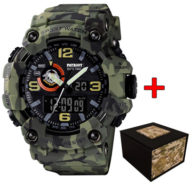 Patriot 002CMGRSSO ССО Зеленый камуфляж + Коробка