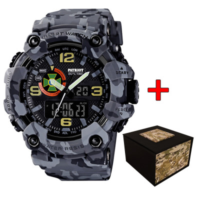 Patriot 002CMGYDPS ДПС Серый камуфляж + Коробка