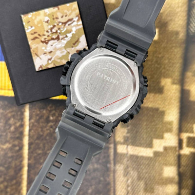 Patriot 002CMGYUASI Трезубец серебро Серый камуфляж + Коробка.