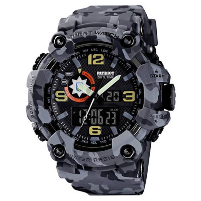 Patriot 002CMGYPO Поліція Сірий камуфляж + Коробка