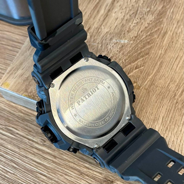 Часы наручные Patriot 002CMGYSU ВСУ Серый камуфляж + Коробка. фото 5
