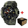 Часы наручные Patriot 002CMGR Ваше лого Зеленый камуфляж + Коробка фото 2