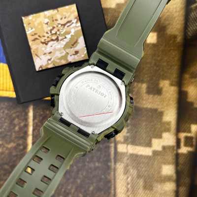 Patriot 002CMGRDPS ДПС Зеленый камуфляж + Коробка.