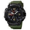 Годинник наручний Patriot 002AGUASI Тризуб срібло Зелені + Коробка. фото 3