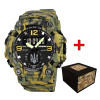 Годинник наручний Patriot 003CMGRUASI Тризуб срібло Зелений камуфляж + Коробка. фото 2