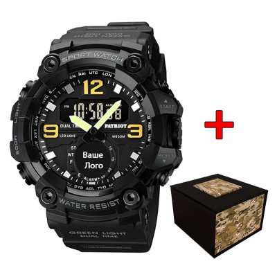 Patriot 003BK Ваше лого Черные + Коробка