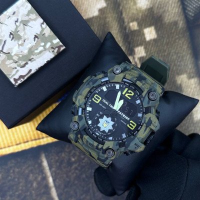 Patriot 004CMGRPO Поліція Зелений камуфляж + Коробка