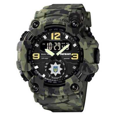 Patriot 004CMGRPO Поліція Зелений камуфляж + Коробка