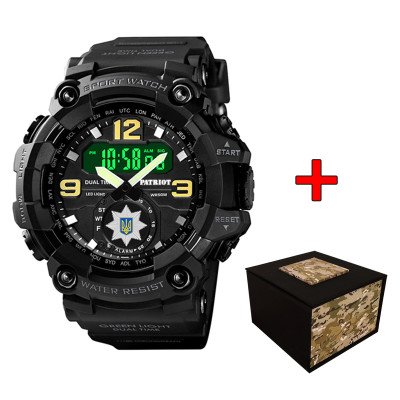 Patriot 004BKTPO Полиция Черные + Коробка.