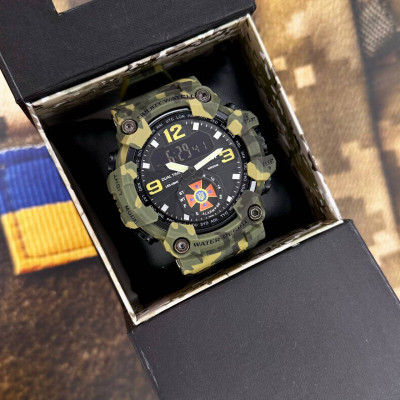 Patriot 004CMGRDSNS ДСНС Зеленый камуфляж + Коробка.