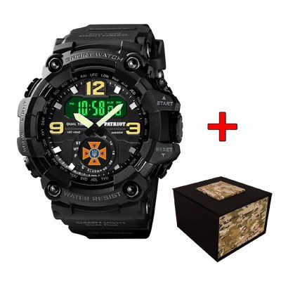 Patriot 004BKDSNS ДСНС Черные + Коробка.