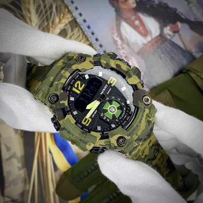 Patriot 004CMGRDPS ДПС Зеленый камуфляж + Коробка.