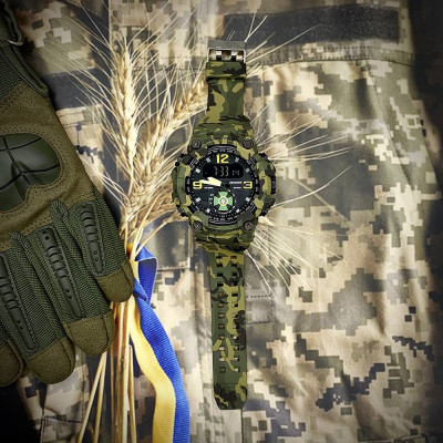 Patriot 004CMGRDPS ДПС Зеленый камуфляж + Коробка.