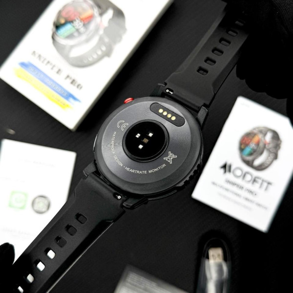 Смарт часы Modfit Sniper Pro All Black 41 мм. фото 13