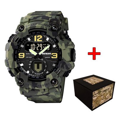 Patriot 004CMGRTRO ТРО Зеленый камуфляж + Коробка